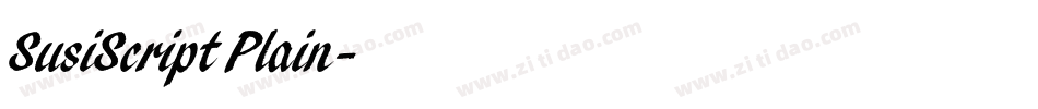 SusiScript Plain字体转换